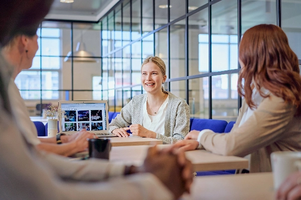 People coworking at the office