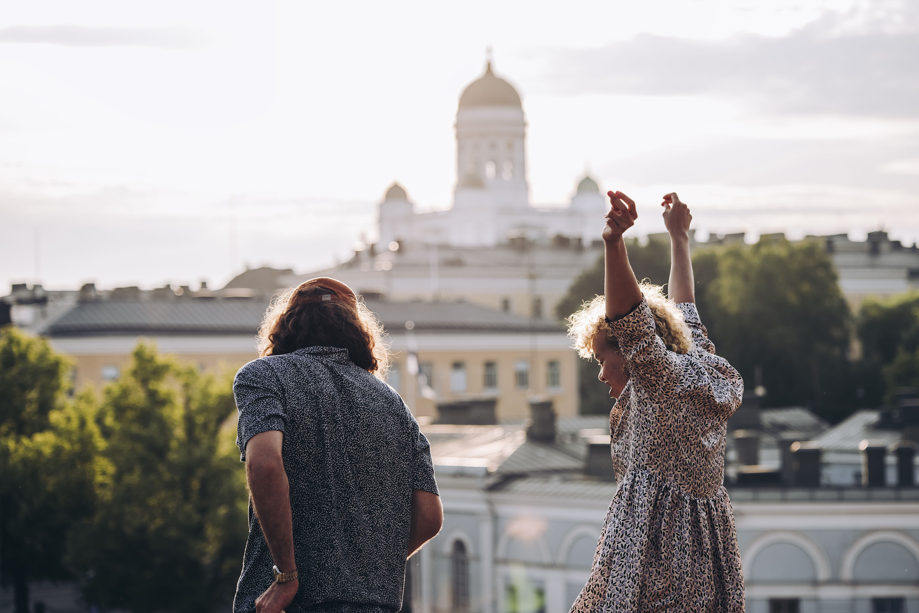 View of Helsinki Cathedral on a sunny day. - Julia Kivelä