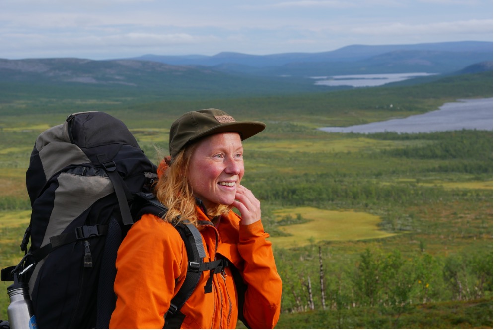 Minttu Heimovirta hiking