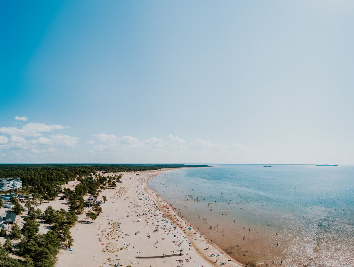 Scenic sandy beaches of Yyteri in Pori. - Anssi Koskinen