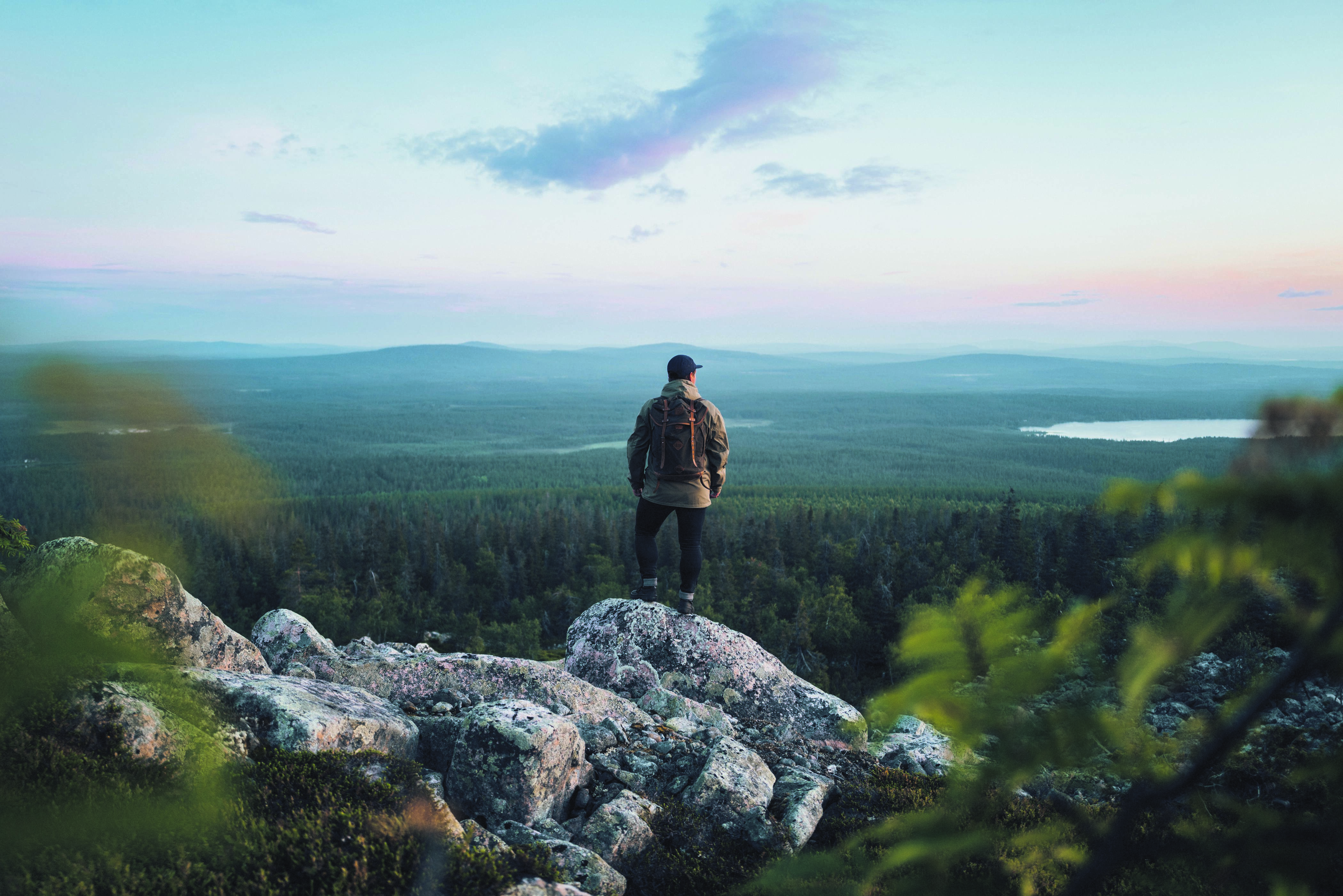 Peaceful wilderness of Syöte National Park