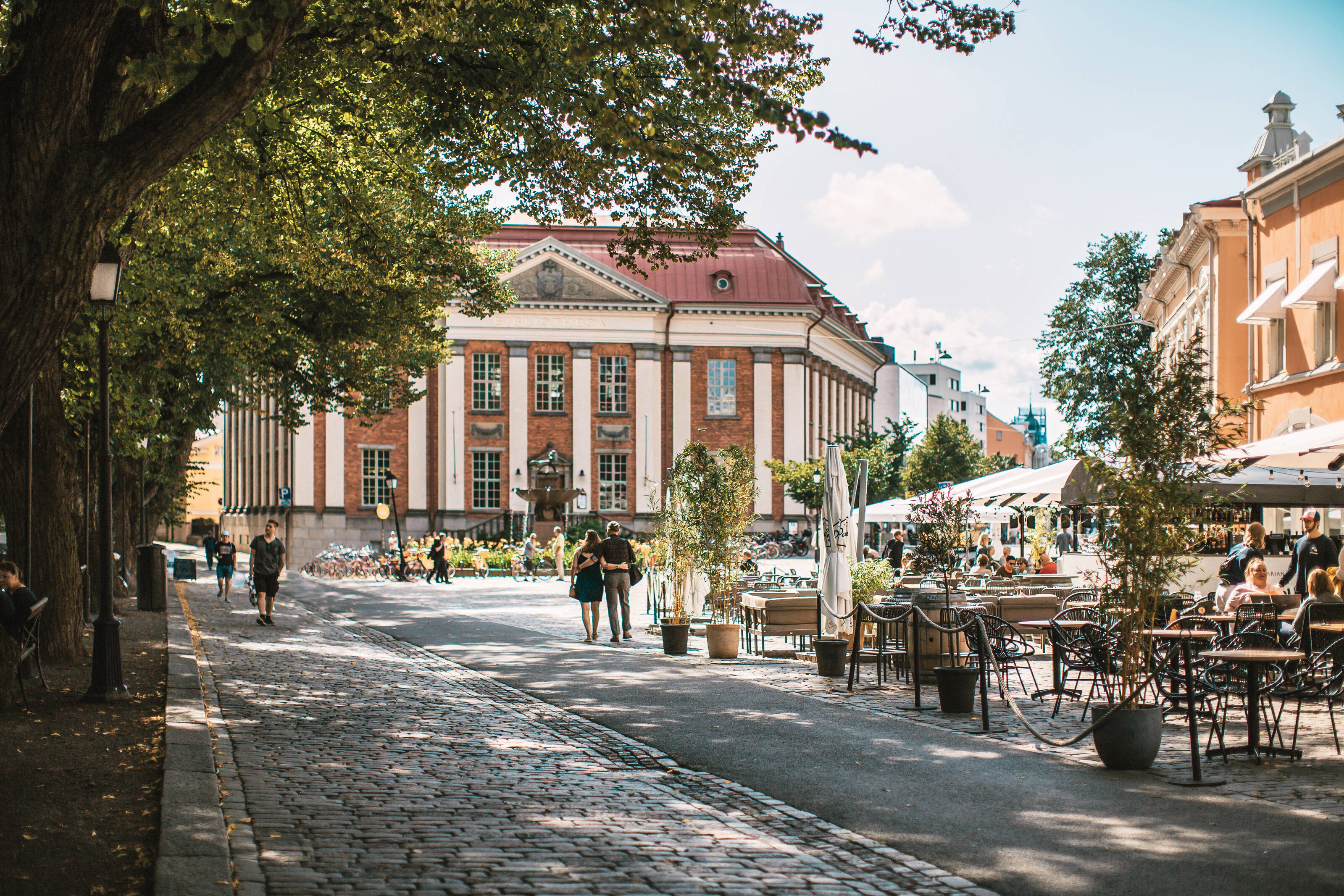 The 1900s-era historic facade of Turku City Library. - Jemina Sormunen